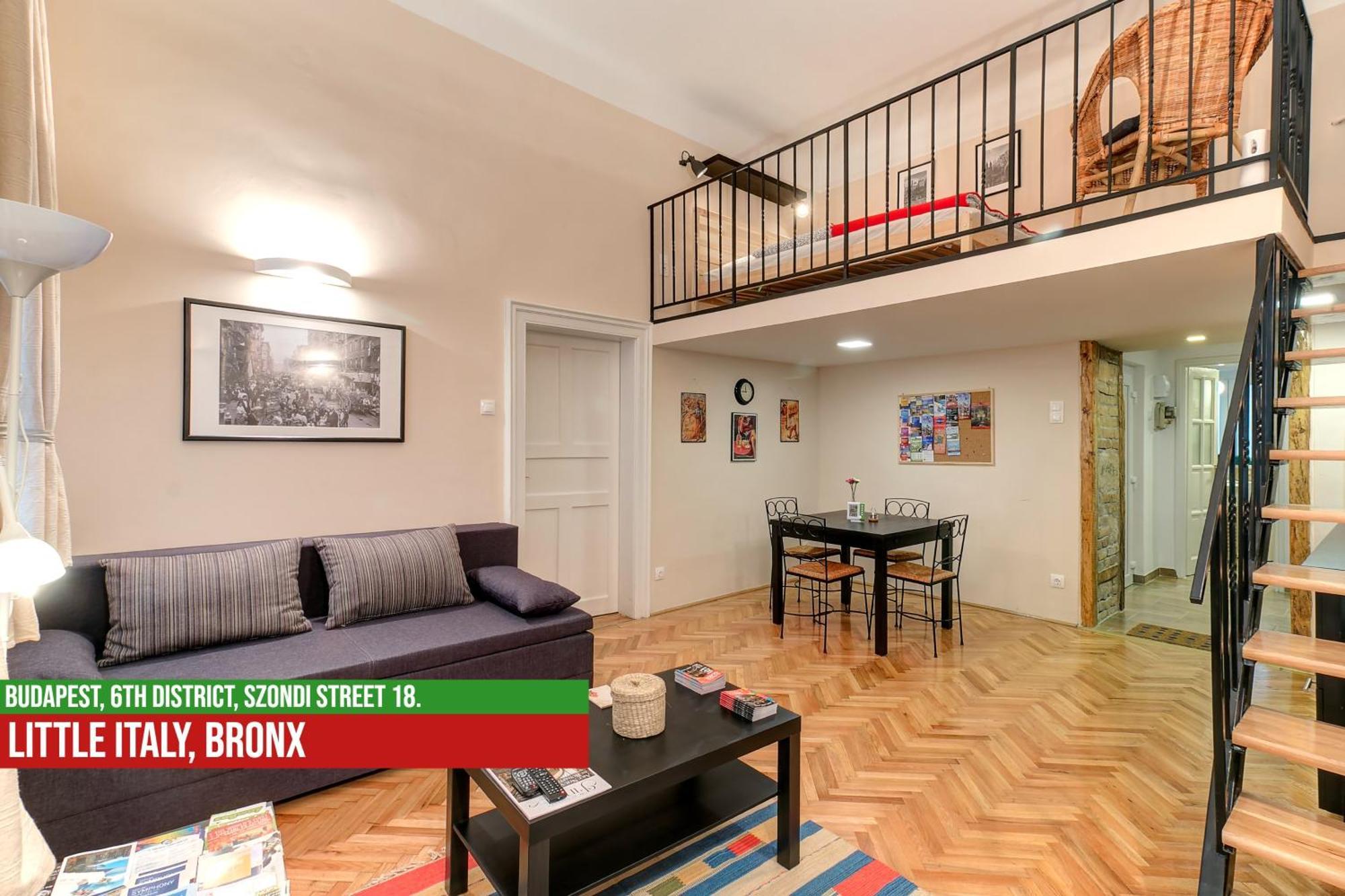Little Italy Bronx Apartment Budapesta Exterior foto