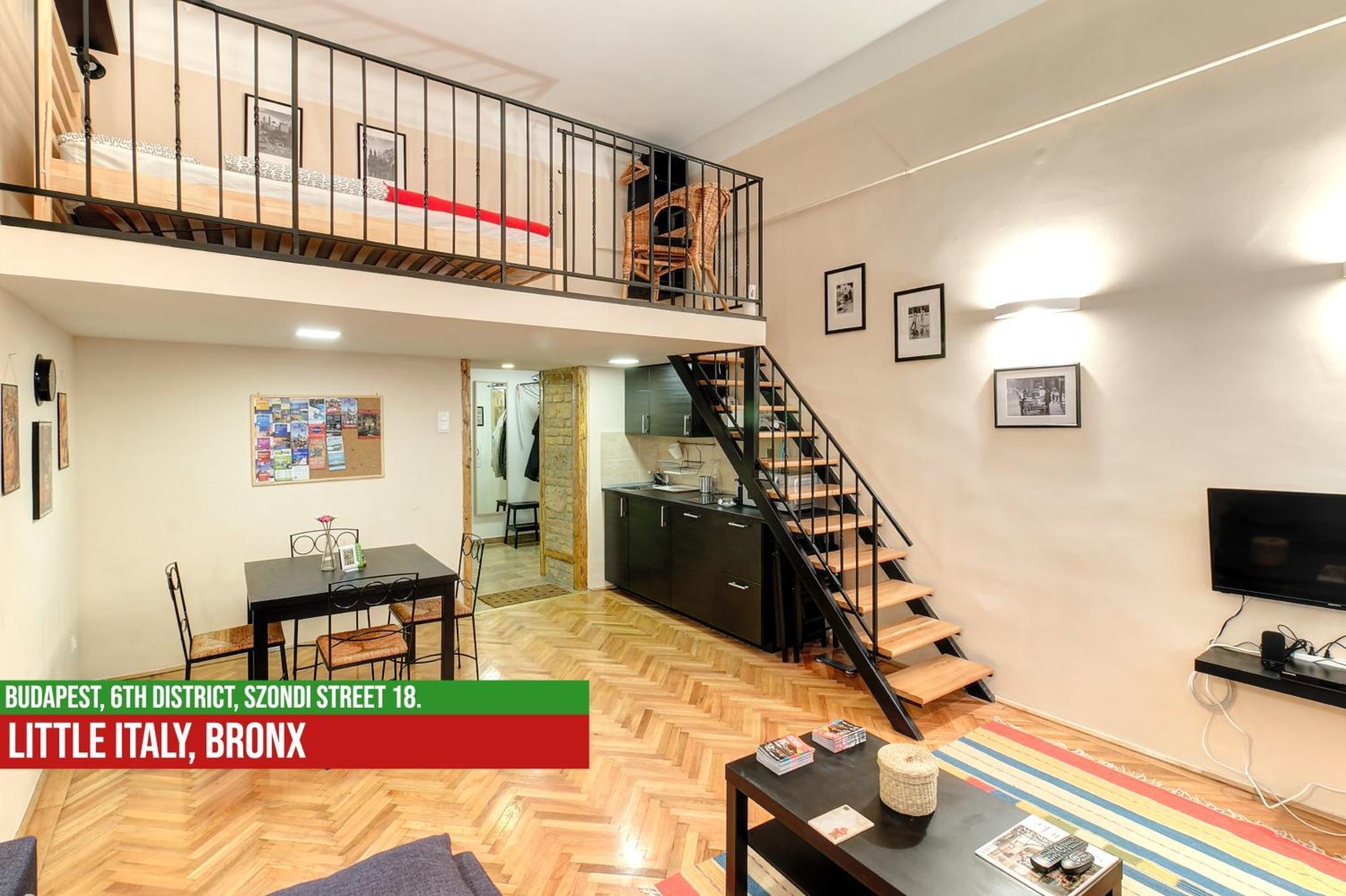 Little Italy Bronx Apartment Budapesta Exterior foto