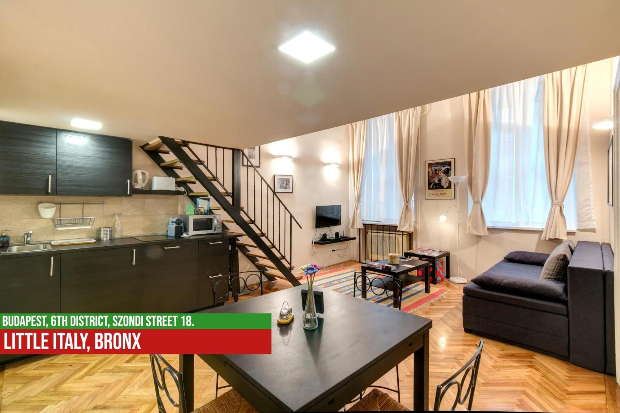Little Italy Bronx Apartment Budapesta Exterior foto